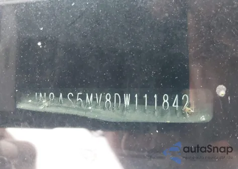 2013 Nissan Rogue Sv W/Sl Pkg из США, поврежденный, VIN JN8AS5MV8DW111842